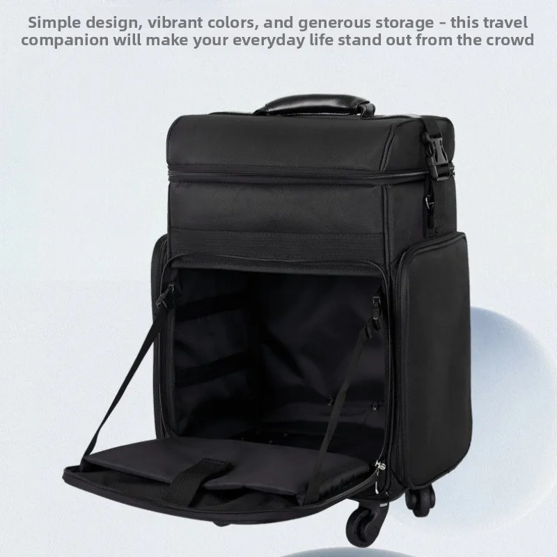 Makeup - Professional Rolling Makeup Case Large Capacity